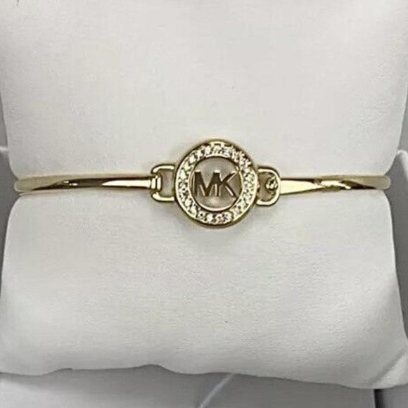 MK GOLD BANGLE - Picture 10 of 11